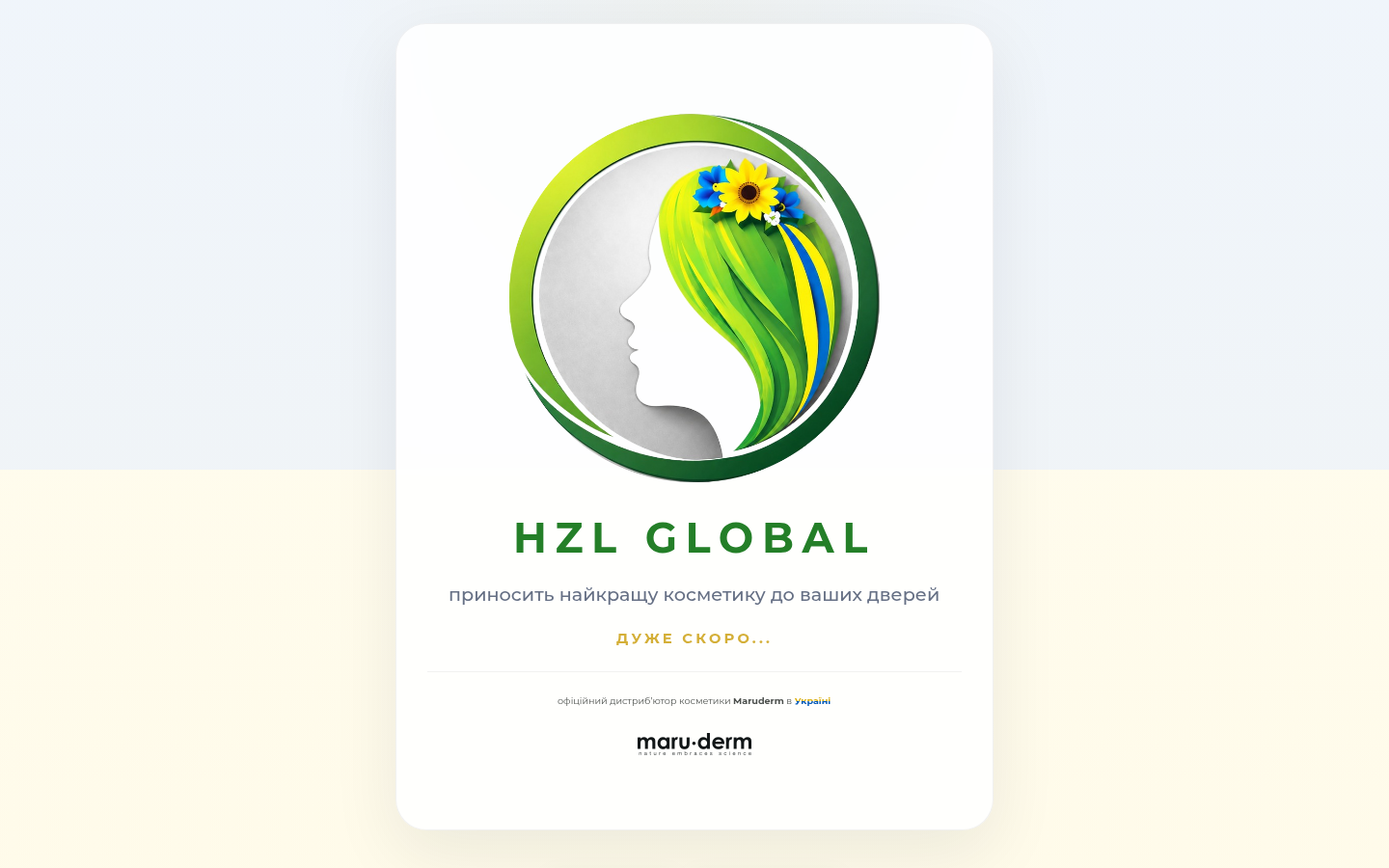 HZL Global kozmetik distribütörü ana sayfası